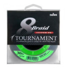 Плетеный шнур Daiwa Tournament 8xBraid (chartreuse - нейновый)