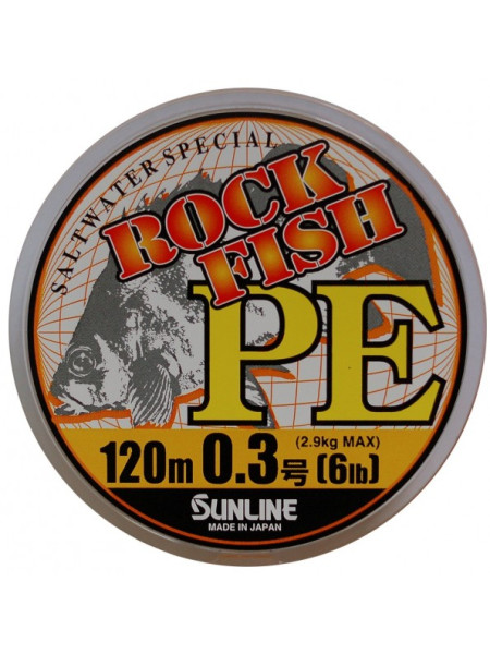 Плетеный шнур Sunline RockFish PE