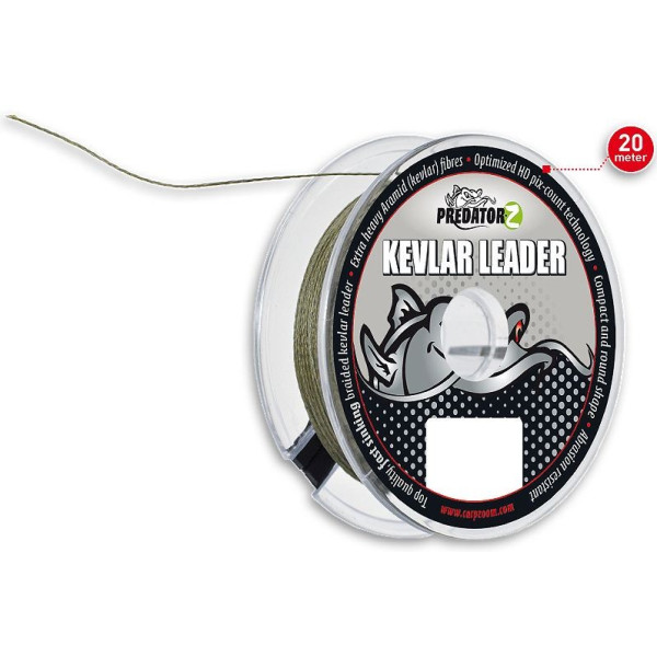 Поводковый материал Carp Zoom Predator-Z Kevlar Leader