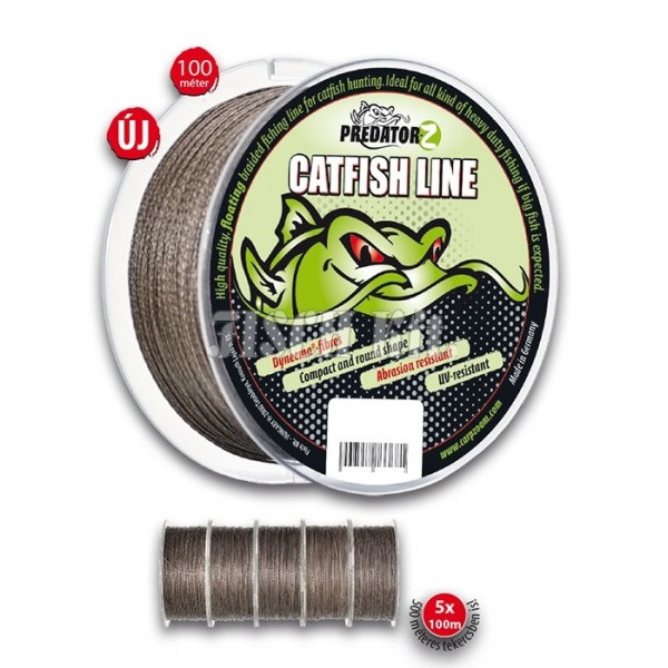 Плетеный шнур Carp Zoom Predator-Z Catfish Line
