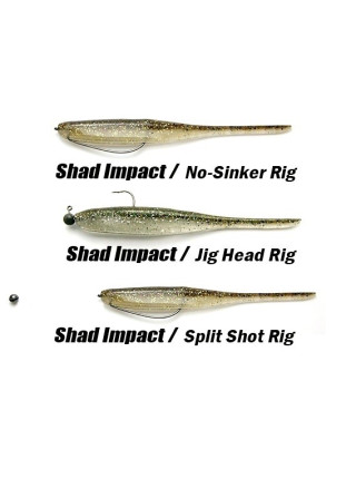 Рыбки Keitech Shad Impact (006 - Cola)