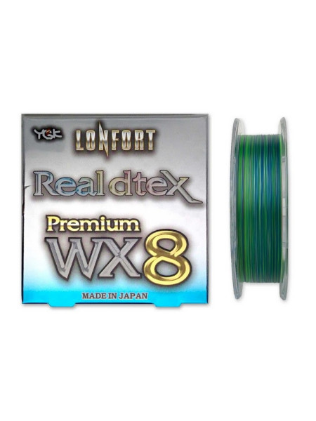 Шнуры плетеные YGK LONFORT Real Dtex X8 150m