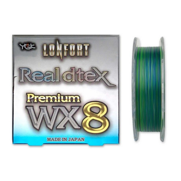Шнур плетеный YGK LONFORT Real Dtex X8 210m #0.5