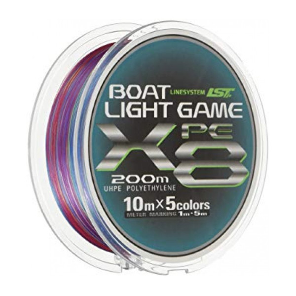 Плетений шнур LineSystem BOAT LIGHT GAME X8 150м, #2.0