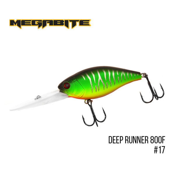 Воблер Megabite Deep Runner 800F #17