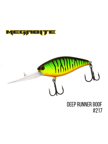 Воблер Megabite Deep Runner 800F