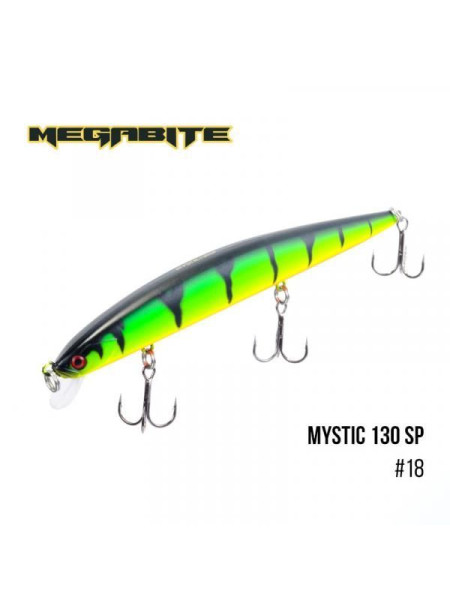 ".Воблер Megabite Mystic 130 SP (130 мм, 18,4 гр, 0,5 m) (18)