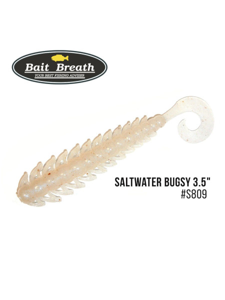 Приманка Bait Breath SaltWater BUGSY 3,5" (8шт.) (S809)