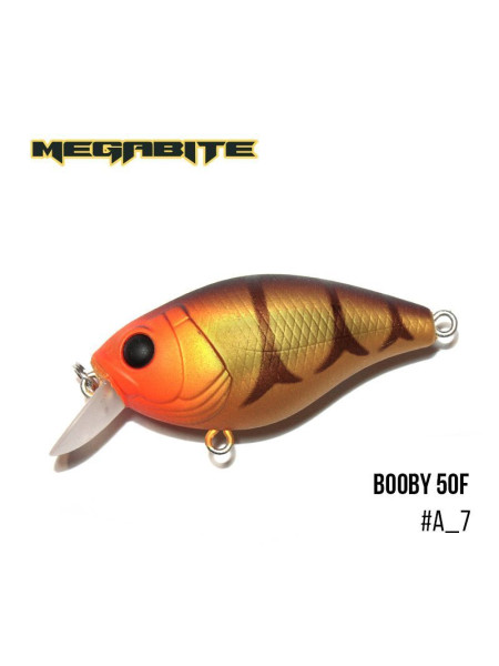 ".Воблер Megabite Booby 50 F (50 мм, 9,4 гр, 0.7 m) (7)