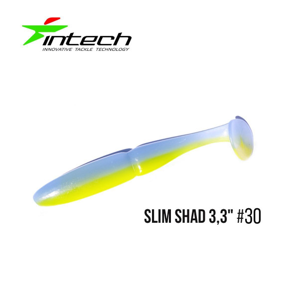 ".Приманка Intech Slim Shad 3,3"(7 шт) (#30)