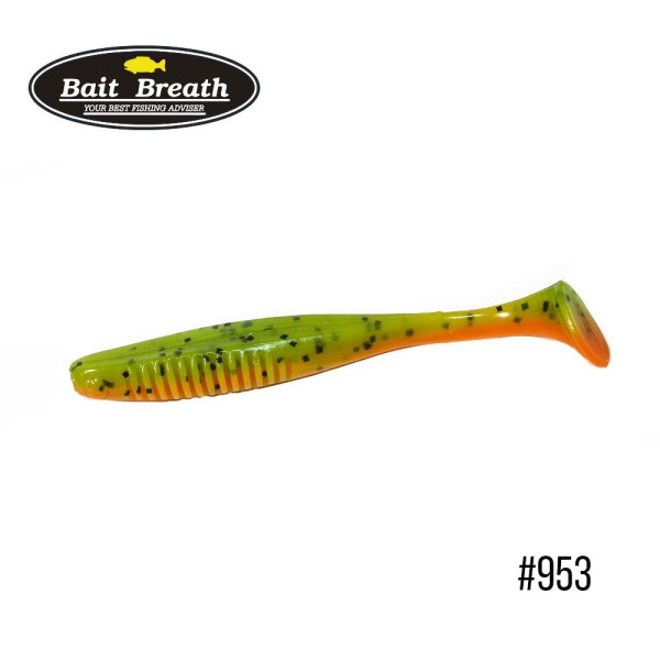 Приманка Bait Breath E.T.Shad 4,3" (6 шт) (953 Spawn Shad (2 tone color))