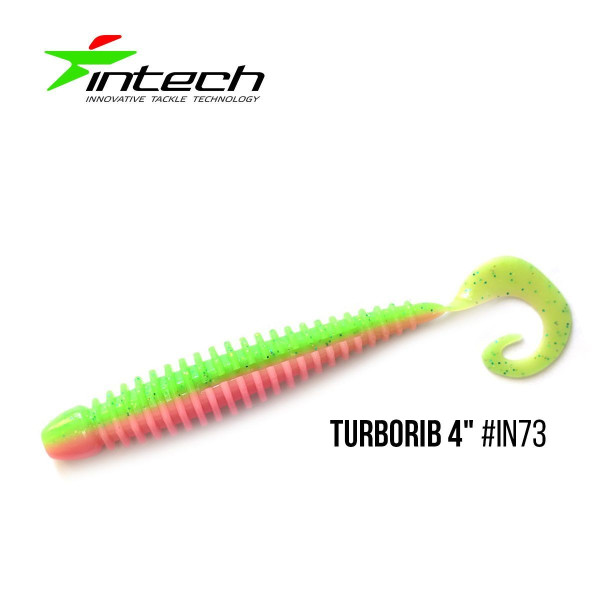 ".Приманка Intech Turborib 4"(5 шт) (IN73)