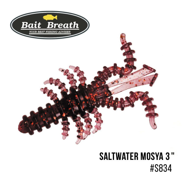 ".Приманка Bait Breath Saltwater Mosya 3" (6 шт.) (S834 Goby)