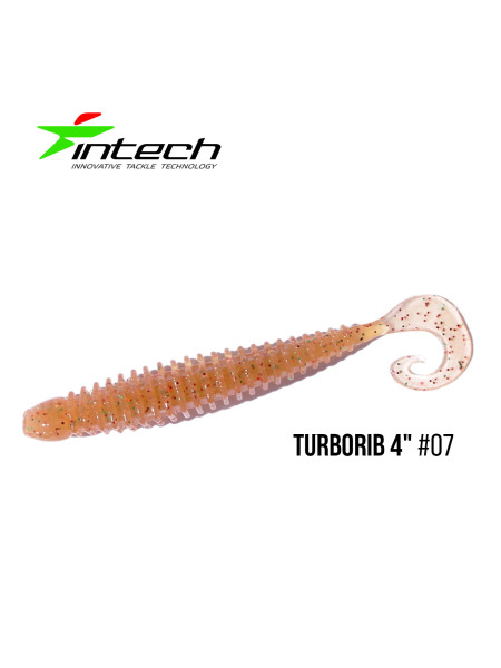 Приманка Intech Turborib 4"(5 шт) (#07)