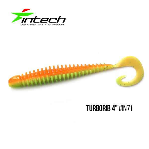Приманка Intech Turborib 4"(5 шт) (IN71)