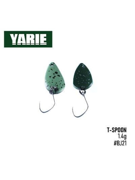".Блесна Yarie T-Spoon №706 21mm 1,4g (BJ-21)