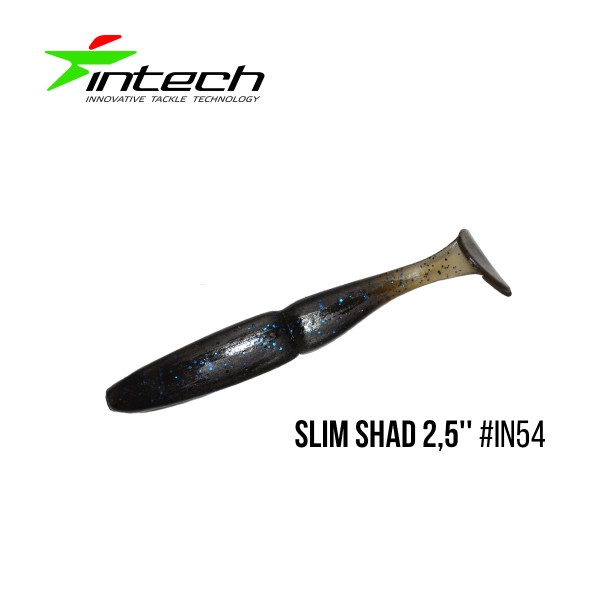 Приманка Intech Slim Shad 2,5"(12 шт) (IN54)