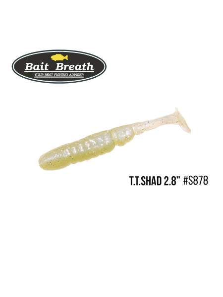 Приманка Bait Breath T.T.Shad 2,8" (7 шт) (S878 Deep Shad)