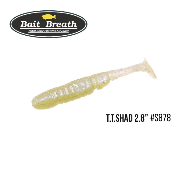 Приманка Bait Breath T.T.Shad 2,8" (7 шт) (S878 Deep Shad)