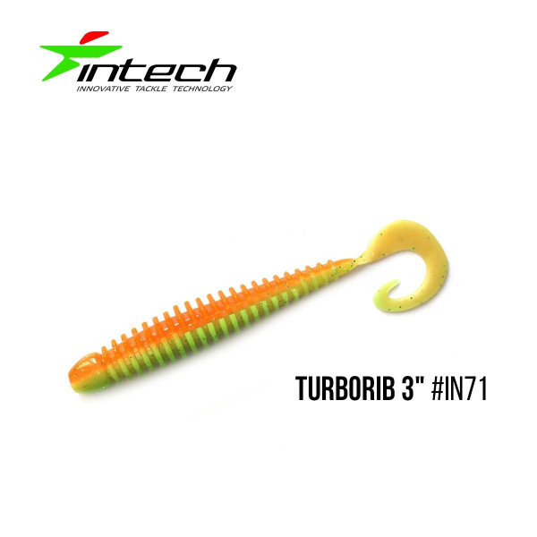 ".Приманка Intech Turborib 3"(7 шт) (IN71)
