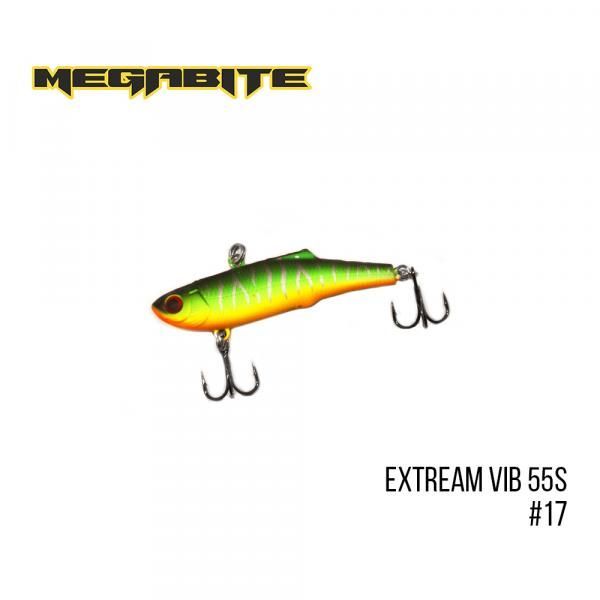 ".Воблер Megabite Extream VIB 55 S (55 mm, 6 g, 4 m) (R39)