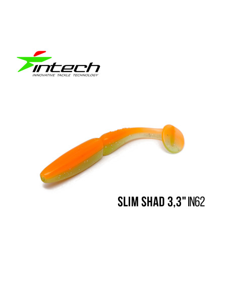 Приманка Intech Slim Shad 3,3"(7 шт) (IN62)