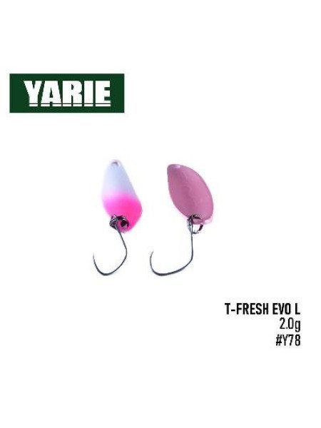 ".Блесна Yarie T-Fresh EVO №710 25mm 2g (Y78)
