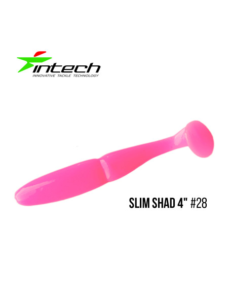 Приманка Intech Slim Shad 4 "(5 шт) (#28)