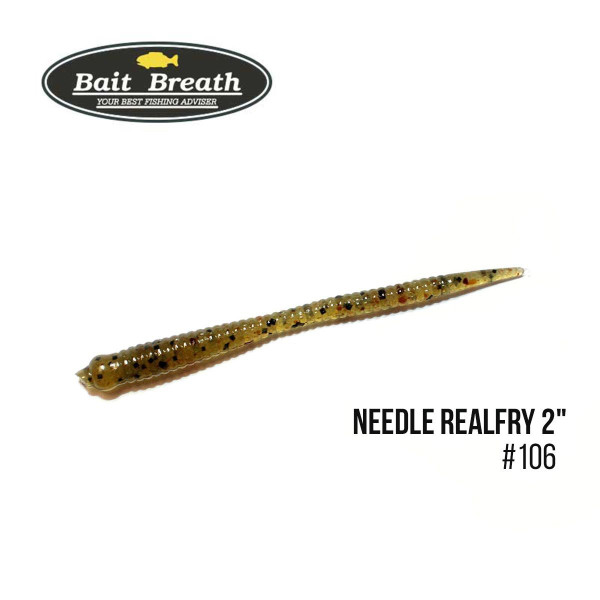 ".Приманка Bait Breath Needle RealFry 2" (15шт.) (106 Watermelon／Seed)
