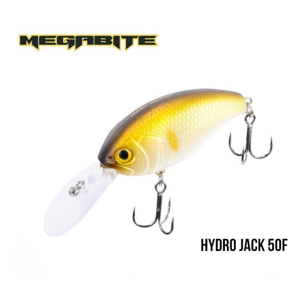 ".Воблер Megabite Hydro Jack 50 F (50 мм, 9,01гр, 3m) (A_8)