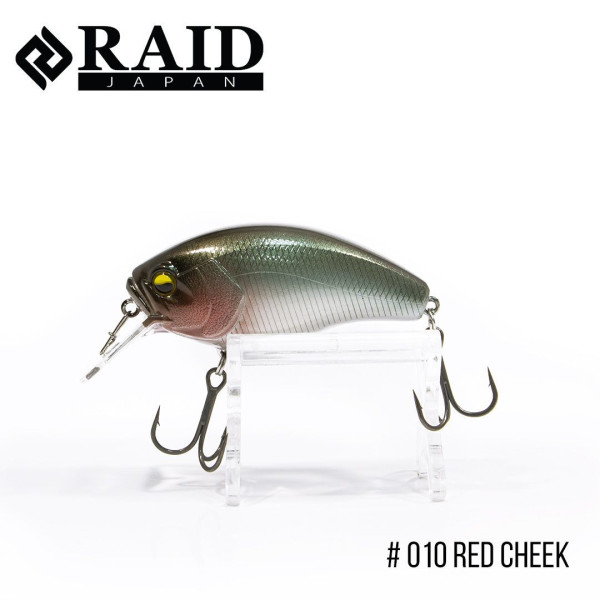 ".Воблер Raid Level Crank Goriller (66mm, 17.5g) (010 Red Cheek)