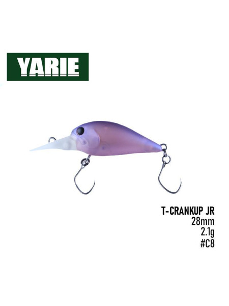 ".Воблер Yarie T-Crankup Jr. SS №675 (28mm, 2.1g) (C8)