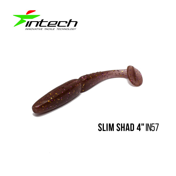 Приманка Intech Slim Shad 4 "(5 шт) (IN57)