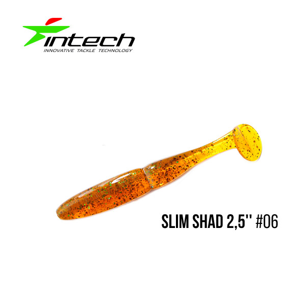Приманка Intech Slim Shad 2,5"(12 шт) (#06)