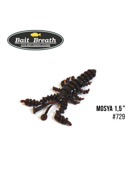 Приманка Bait Breath U30 Mosya 1,5" (14 шт.) (#729 Zari)