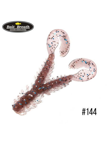 Приманка Bait Breath U30 Bug Flap 2,4" (8 шт.) (#144 Watermelon/Black/Green Flake)