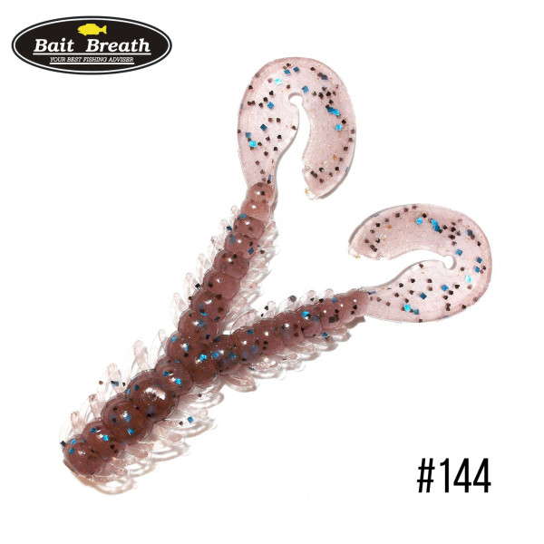 Приманка Bait Breath U30 Bug Flap 2,4" (8 шт.) (#144 Watermelon/Black/Green Flake)