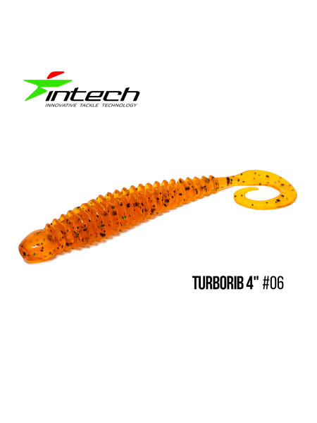 Приманка Intech Turborib 4"(5 шт) (#25)