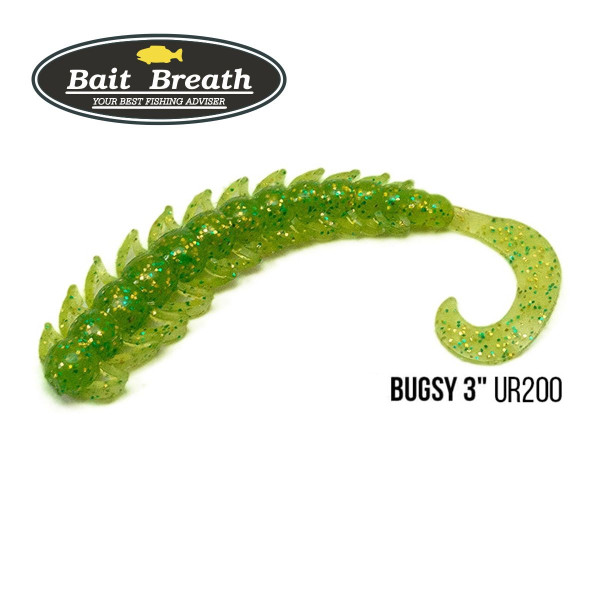 Приманка Bait Breath BUGSY 3" Rock Soul (11 шт.) (Ur200 Chartreuse)