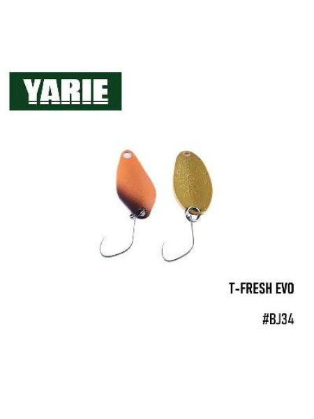 ".Блесна Yarie T-Fresh EVO №710 25mm 2g (BJ-34)