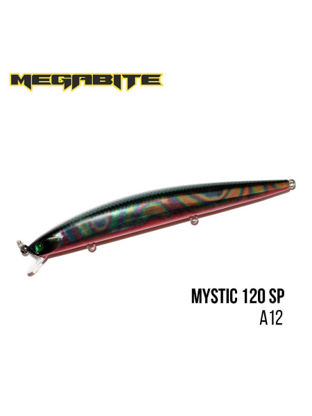 ".Воблер Megabite Mystic 120 SP (120 мм, 14,8 гр, 0,5 m) (A_12)