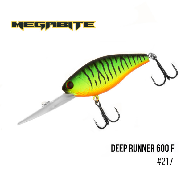 Воблер Megabite Deep Runner 600 F (80 мм, 26.7 гр, 6 m) (217)