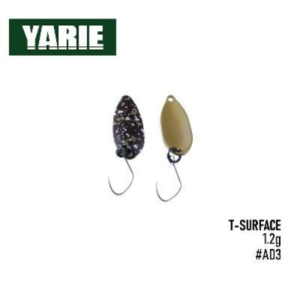 ".Блесна Yarie T-Surface №709 25mm 1.2g (AD3)