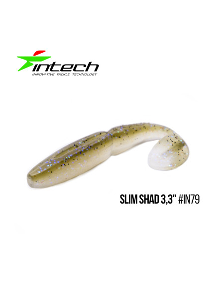 Приманка Intech Slim Shad 3,3"(7 шт) (IN79)