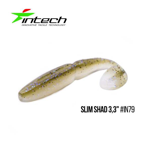 Приманка Intech Slim Shad 3,3"(7 шт) (IN79)