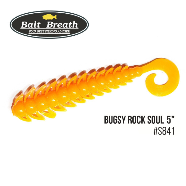 Приманка Bait Breath BUGSY 5" Rock Soul (8 шт.) (S841 Chartreuse)