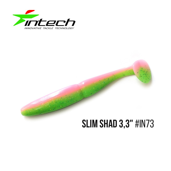 Приманка Intech Slim Shad 3,3"(7 шт) (IN73)