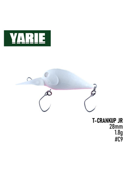 ".Воблер Yarie T-Crankup Jr. F №675 (28mm, 1.8g) (C9)