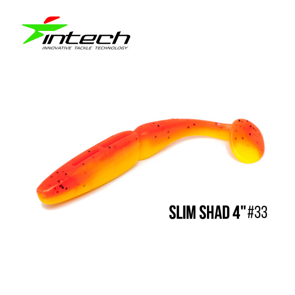 Приманка Intech Slim Shad 4 "(5 шт) (#33)