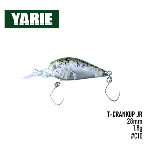 ".Воблер Yarie T-Crankup Jr. F №675 (28mm, 1.8g) (C10)